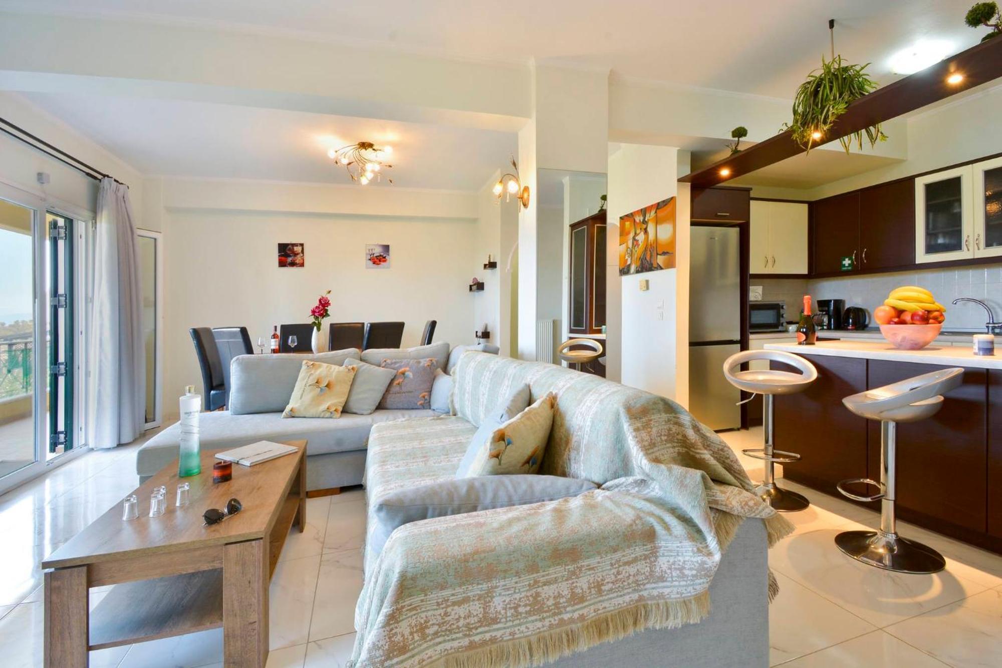 Corfu Seaty Apartment Potamos  Exterior photo